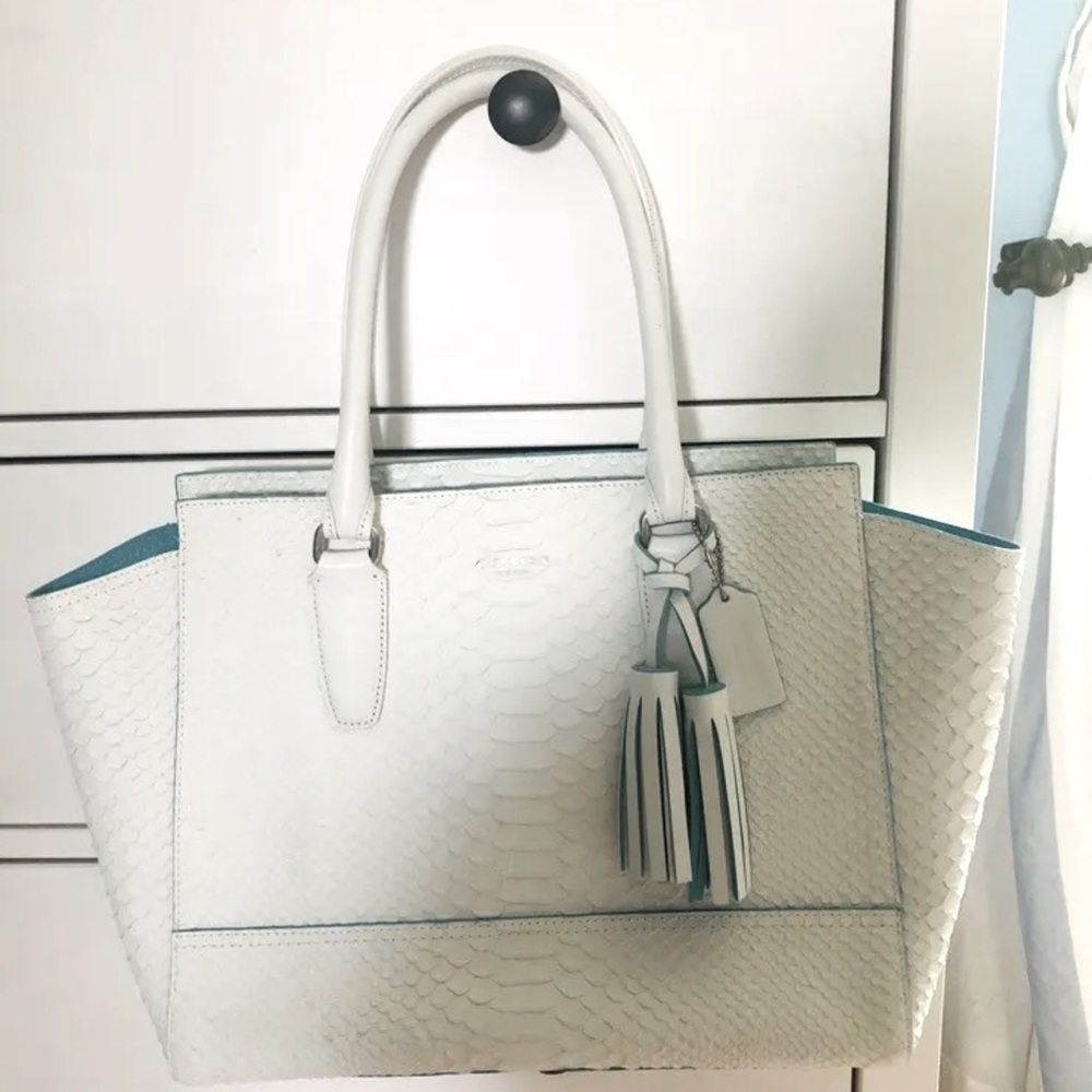 Coach legacy python bag new without tags. Special edition and very unique.